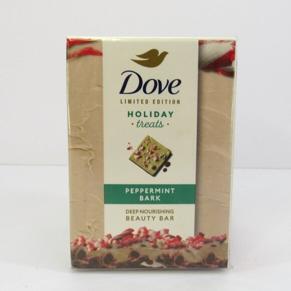 Dove Limited Edition Holiday Treats 2 Peppermint Bark & 1Sugar Cookie Beauty Bar - Picture 6 of 8